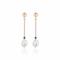 Pendientes Lelune Mujer LELUNE GLAMOUR in Plata Perla LGEA521.4